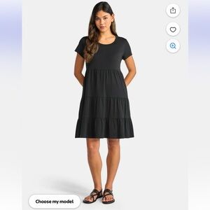 Women's Tiered Cotton Dress